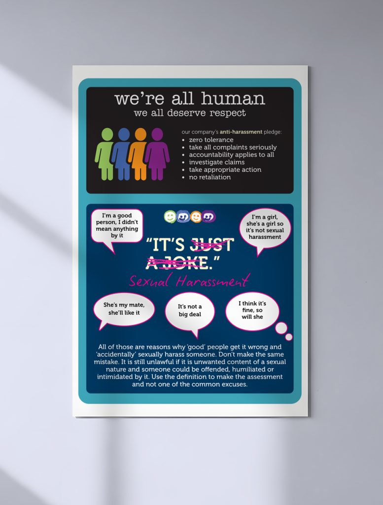 Equality poster De Lacey Nurseries