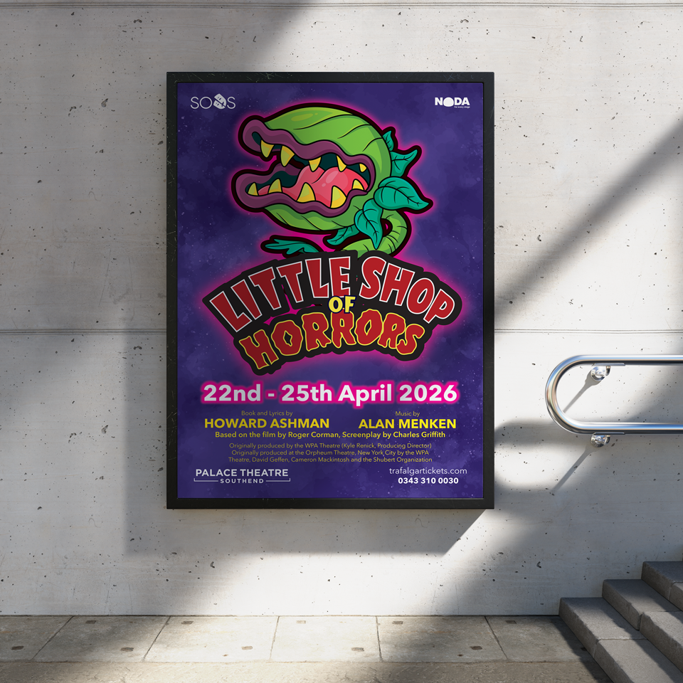 Little Shop of Horors theatre poster